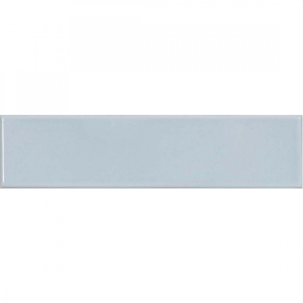 Lucia Aqua Blue Gloss Wall Tiles 7.5x30cm